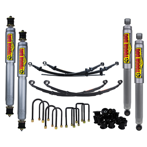 Tough Dog Suspension Kit To Suit Suzuki Sierra (Leaf Only) 7/74-5/99 All Models Except Lj80 & 80V - 50Mm Lift- Nitro Gas