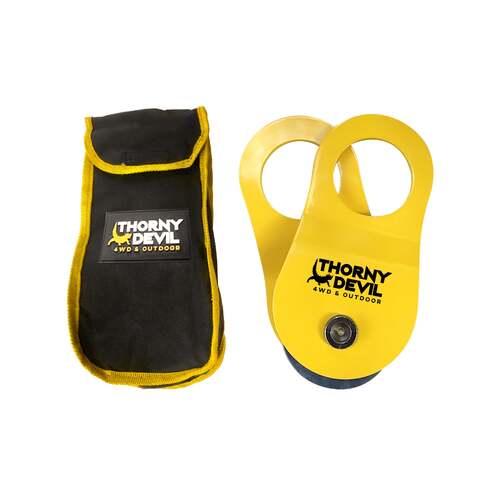 Wildtrak Snatch Block With Storage Bag 10000Kg