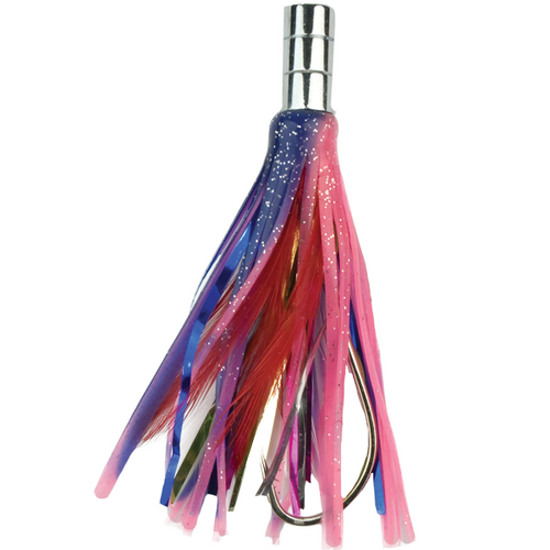 Silstar Xmas Tree Rigged 10cm,Pink/Blue