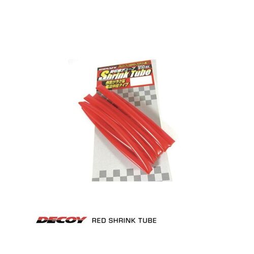 Decoy 81512 Red Shrink Tube 3.5mm x 1m