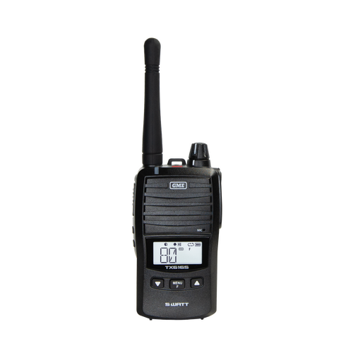 GME TX6165X 5/1 Watt IP67 UHF CB Handheld Radio