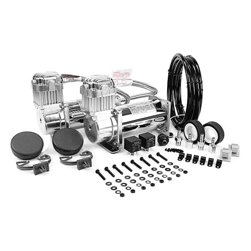 Viair Dual 380C kit, chrome, 40 amp