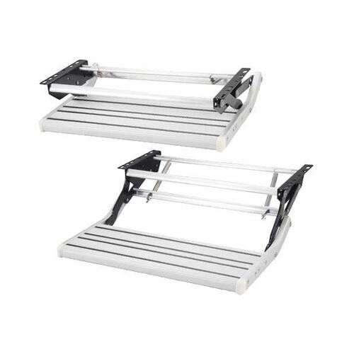 Single Manual Folding Aluminium Caravan Step