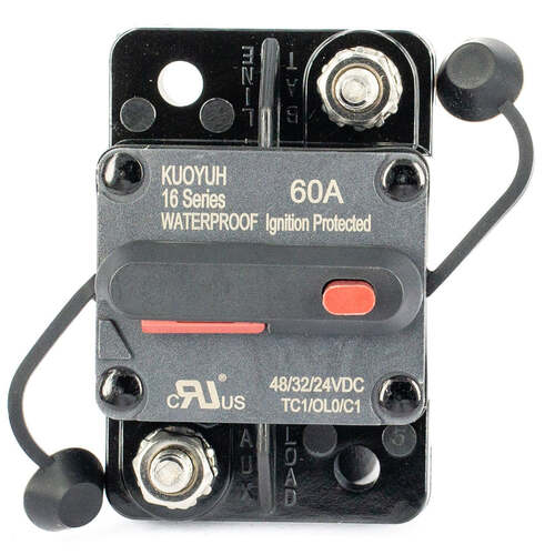 Heavy Duty 200amp VES Circuit Breaker with Manual Reset