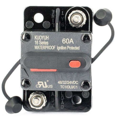 Heavy Duty 250amp VES Circuit Breaker with Manual Reset