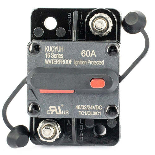 Heavy Duty 30amp VES Circuit Breaker with Manual Reset