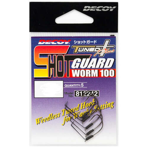 Decoy 81221 Worm 100 ShotGuard #1 Pkt 5