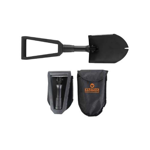 Wildtrak Folding Shovel With Pouch 22 X 16Cm Blade