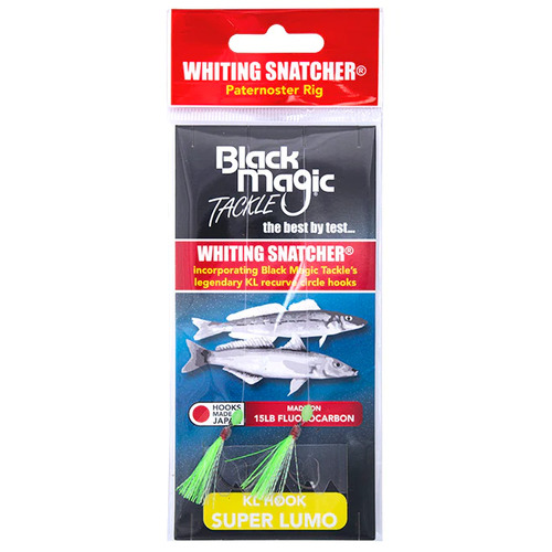 Black Magic Whiting Whacker Red Worm