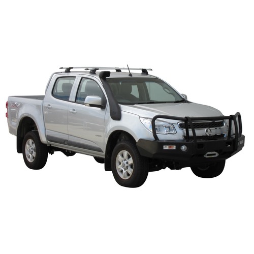 Yakima ThruBar 135cm Silver Pair (S17Y) To Suit Holden Colorado Crew Cab /2012-09/2016