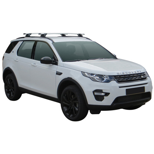 Yakima ThruBar 135cm Silver Pair (S17Y) To Suit Land Rover Discovery Sport 5dr SUV /2014-/On