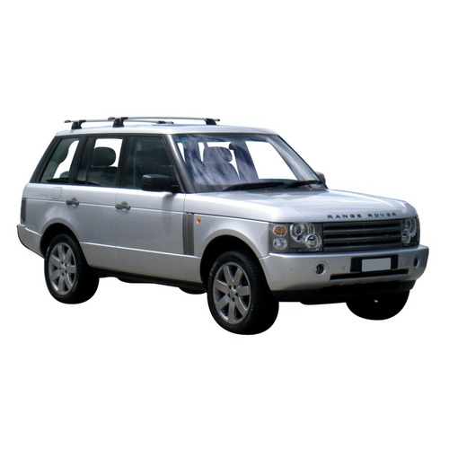 Yakima ThruBar 135cm Silver Pair (S17Y) To Suit Land Rover Range Rover 5dr SUV 08/2002-/2012