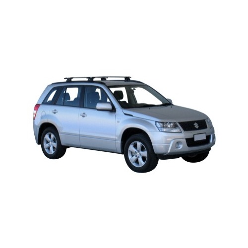 Yakima ThruBar 120cm Silver Pair (S16Y) To Suit Suzuki Grand Vitara JB 08/2005-/2012