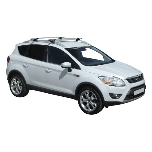 Yakima ThruBar 120cm Silver Pair (S16Y) To Suit Ford Kuga 5dr SUV /2012-/2013