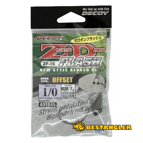 Decoy 401545 Zero Dan Flash Offset ZF1S #1/0 7g Box 1