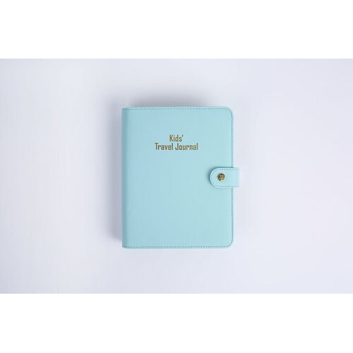 ZipBoom Kids Travel Journal Starter Pack - Pale Blue